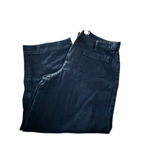LOFT Outlet | Wide Leg Crop Denim​​​